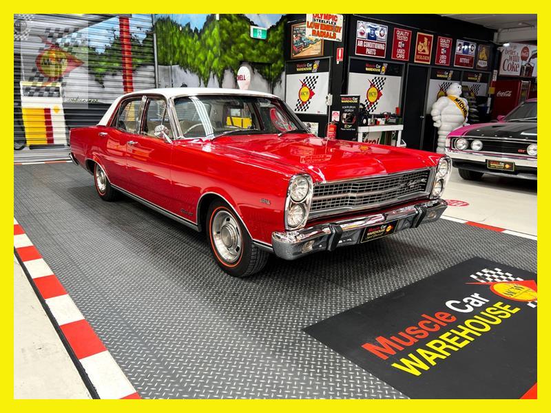 1970 FORD FAIRLANE ZD 500 3 SP AUTOMATIC 4D SEDAN