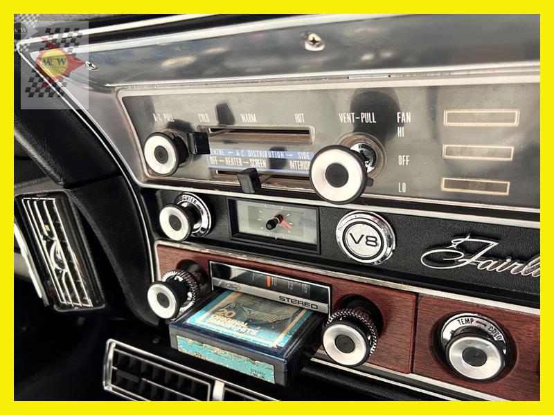 1970 FORD FAIRLANE ZD 500 3 SP AUTOMATIC 4D SEDAN