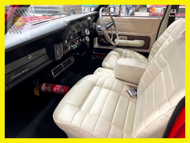 1970 FORD FAIRLANE ZD 500 3 SP AUTOMATIC 4D SEDAN