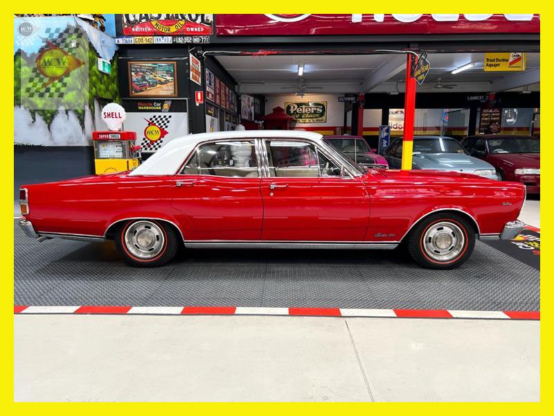 1970 FORD FAIRLANE ZD 500 3 SP AUTOMATIC 4D SEDAN