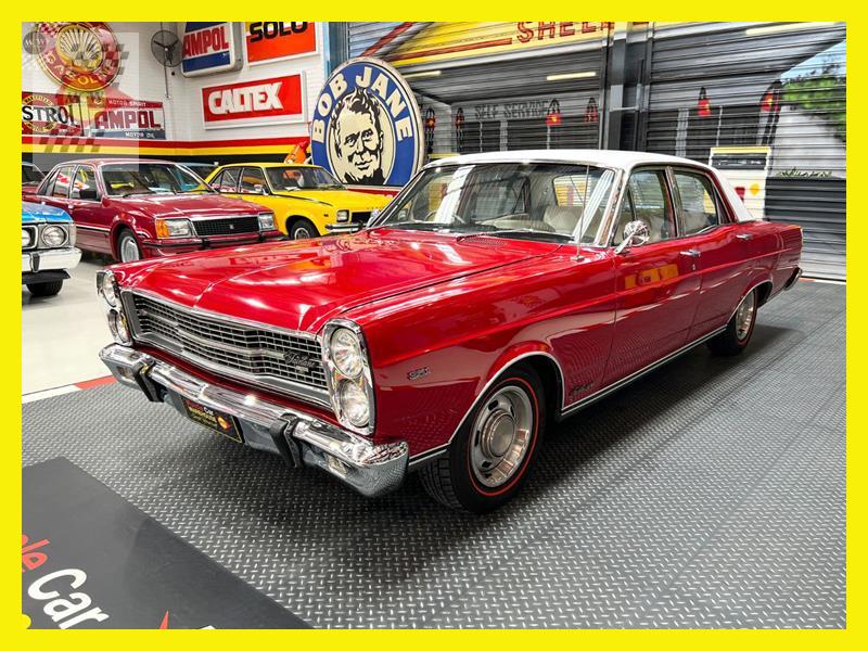 1970 FORD FAIRLANE ZD 500 3 SP AUTOMATIC 4D SEDAN