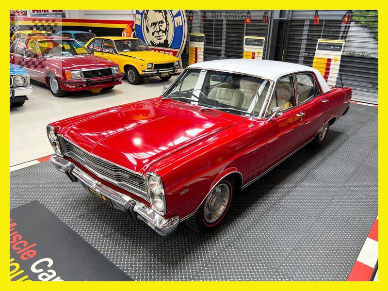 1970 FORD FAIRLANE ZD 500 3 SP AUTOMATIC 4D SEDAN