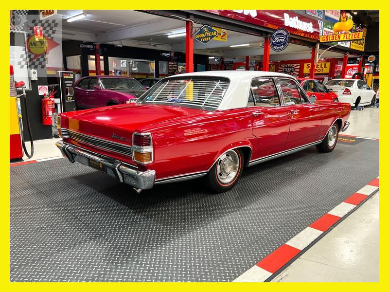 1970 FORD FAIRLANE ZD 500 3 SP AUTOMATIC 4D SEDAN