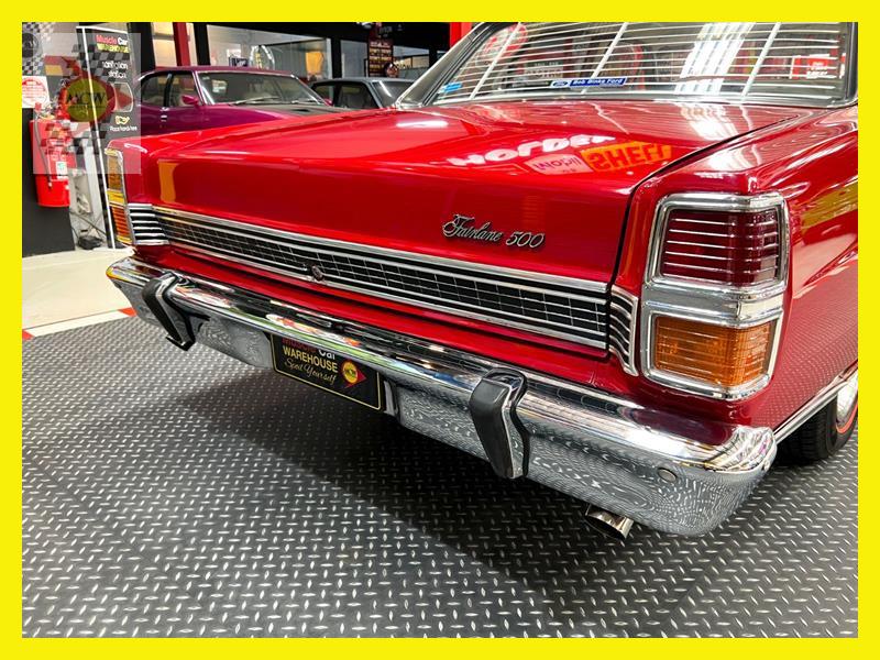 1970 FORD FAIRLANE ZD 500 3 SP AUTOMATIC 4D SEDAN