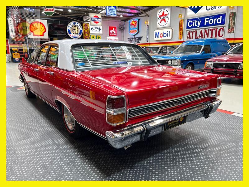 1970 FORD FAIRLANE ZD 500 3 SP AUTOMATIC 4D SEDAN