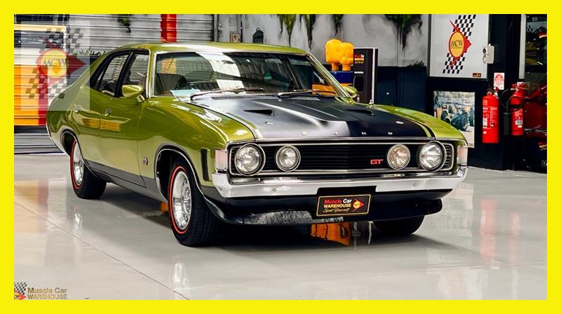 1973 FORD FALCON XA GT 3 SP AUTOMATIC 4D SEDAN