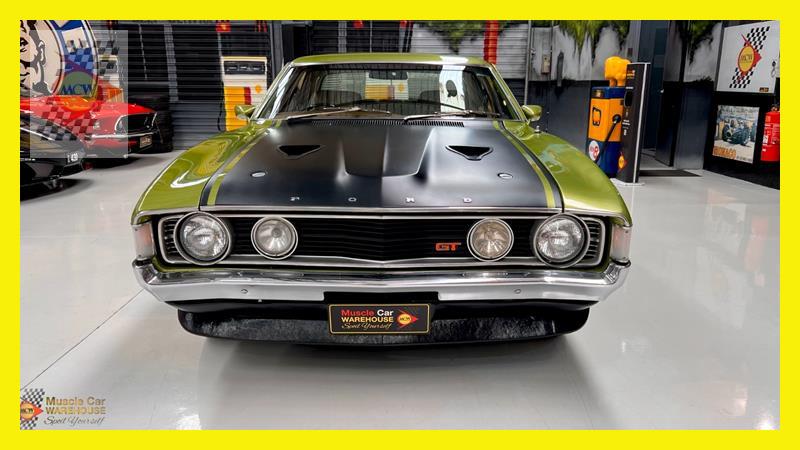 1973 FORD FALCON XA GT 3 SP AUTOMATIC 4D SEDAN