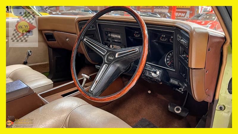 1973 FORD FALCON XA GT 3 SP AUTOMATIC 4D SEDAN