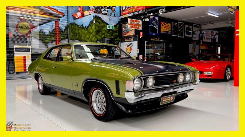 1973 FORD FALCON XA GT 3 SP AUTOMATIC 4D SEDAN