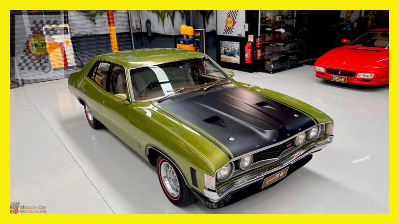 1973 FORD FALCON XA GT 3 SP AUTOMATIC 4D SEDAN