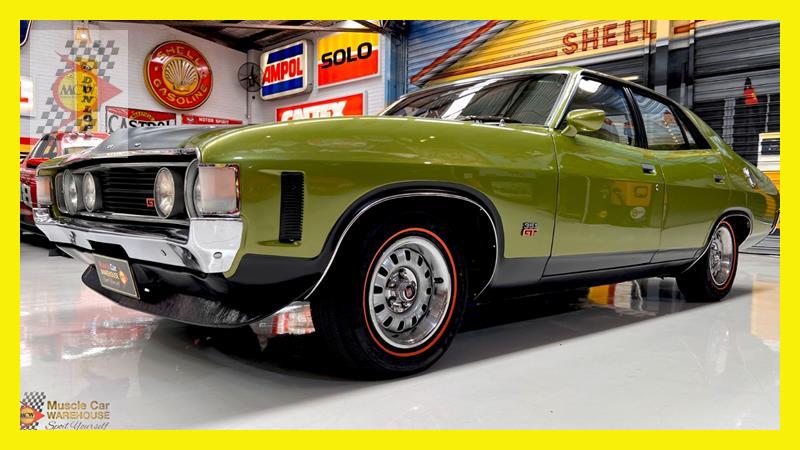 1973 FORD FALCON XA GT 3 SP AUTOMATIC 4D SEDAN