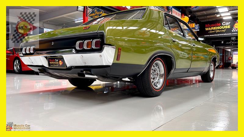 1973 FORD FALCON XA GT 3 SP AUTOMATIC 4D SEDAN