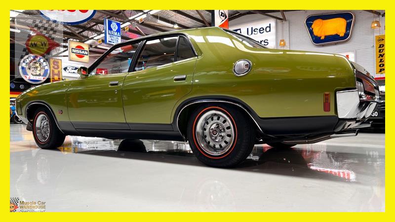 1973 FORD FALCON XA GT 3 SP AUTOMATIC 4D SEDAN