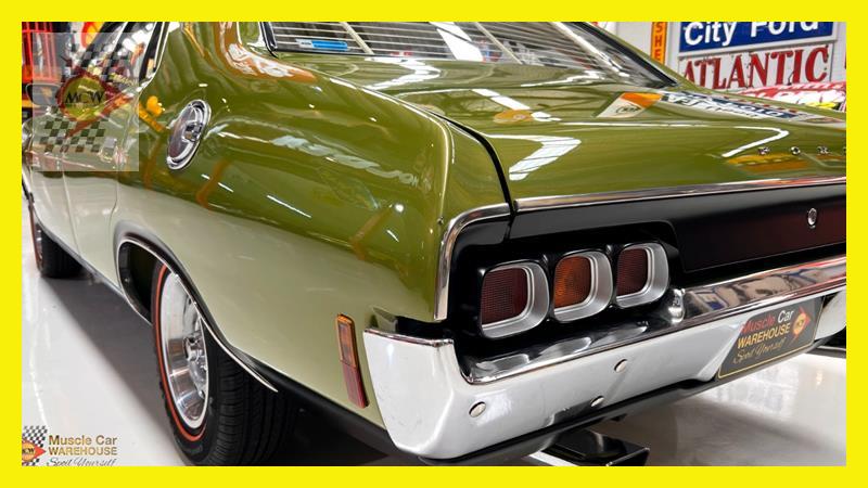 1973 FORD FALCON XA GT 3 SP AUTOMATIC 4D SEDAN