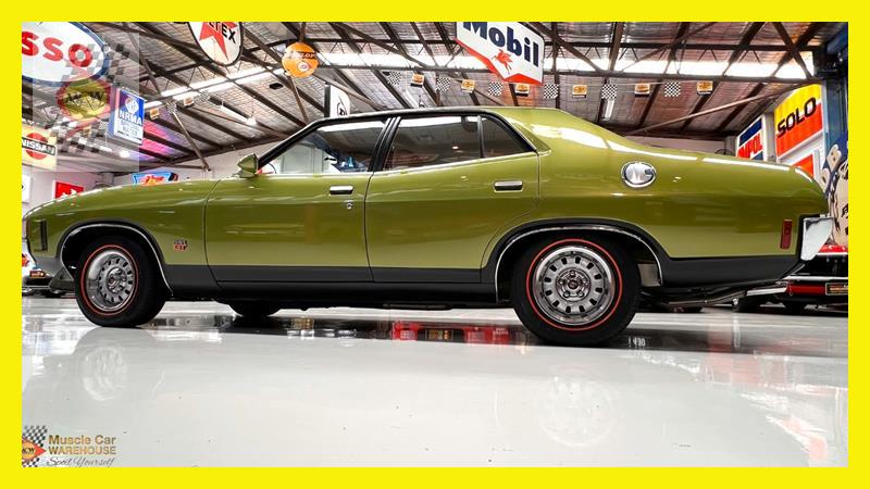1973 FORD FALCON XA GT 3 SP AUTOMATIC 4D SEDAN