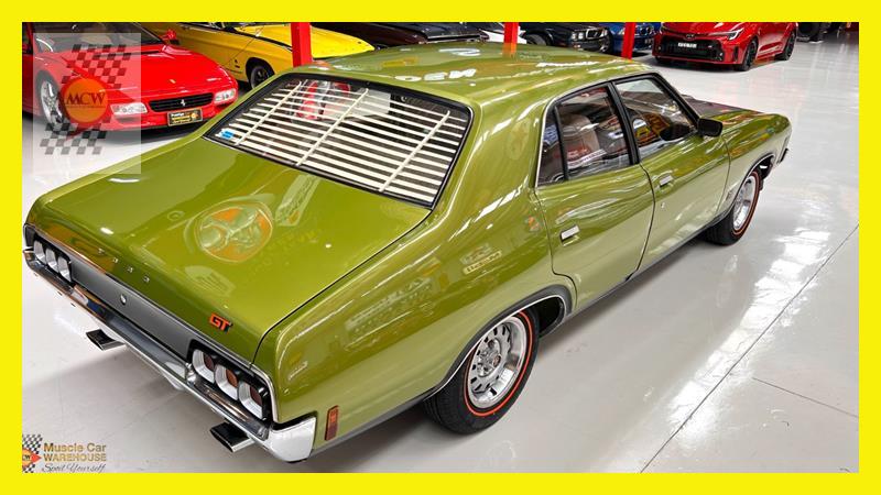 1973 FORD FALCON XA GT 3 SP AUTOMATIC 4D SEDAN