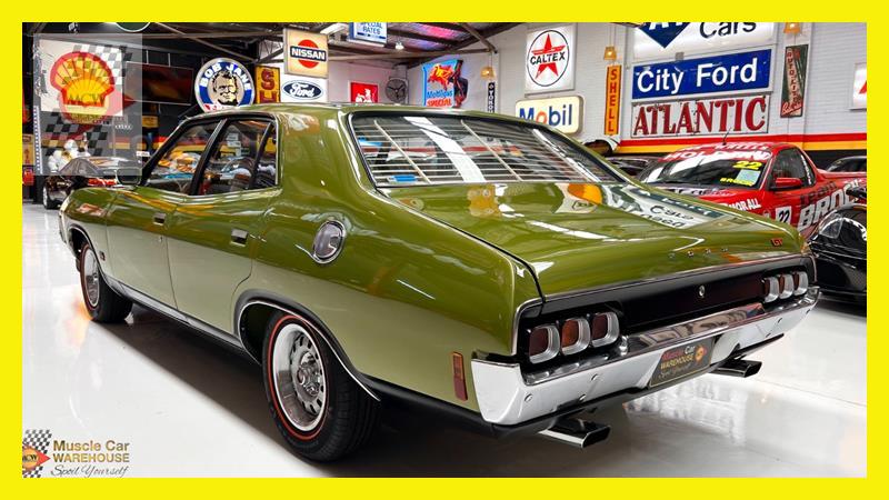 1973 FORD FALCON XA GT 3 SP AUTOMATIC 4D SEDAN