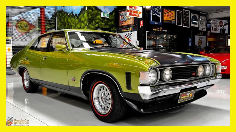 1973 FORD FALCON XA GT 3 SP AUTOMATIC 4D SEDAN