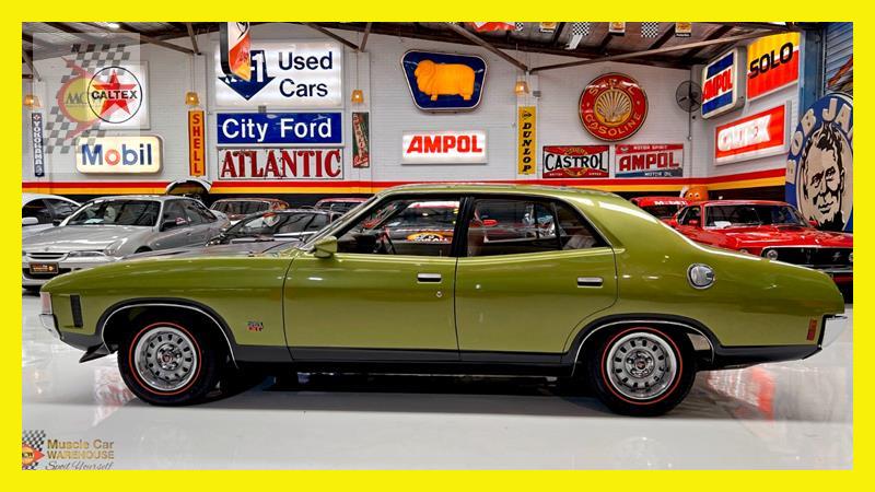 1973 FORD FALCON XA GT 3 SP AUTOMATIC 4D SEDAN