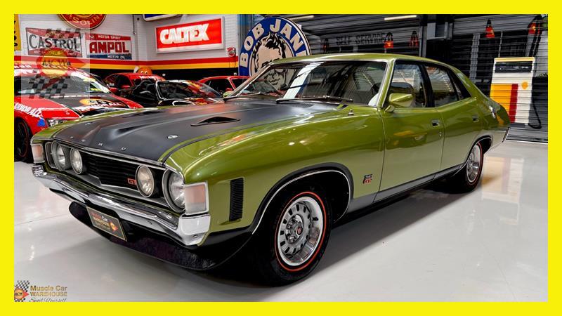 1973 FORD FALCON XA GT 3 SP AUTOMATIC 4D SEDAN