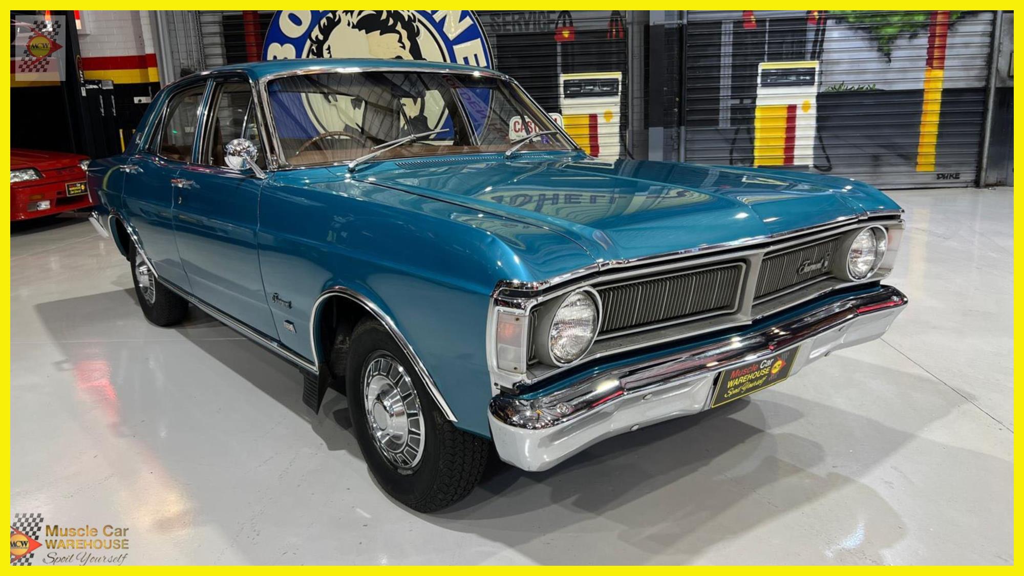1971 FORD FAIRMONT XY 3 SP AUTOMATIC 4D SEDAN