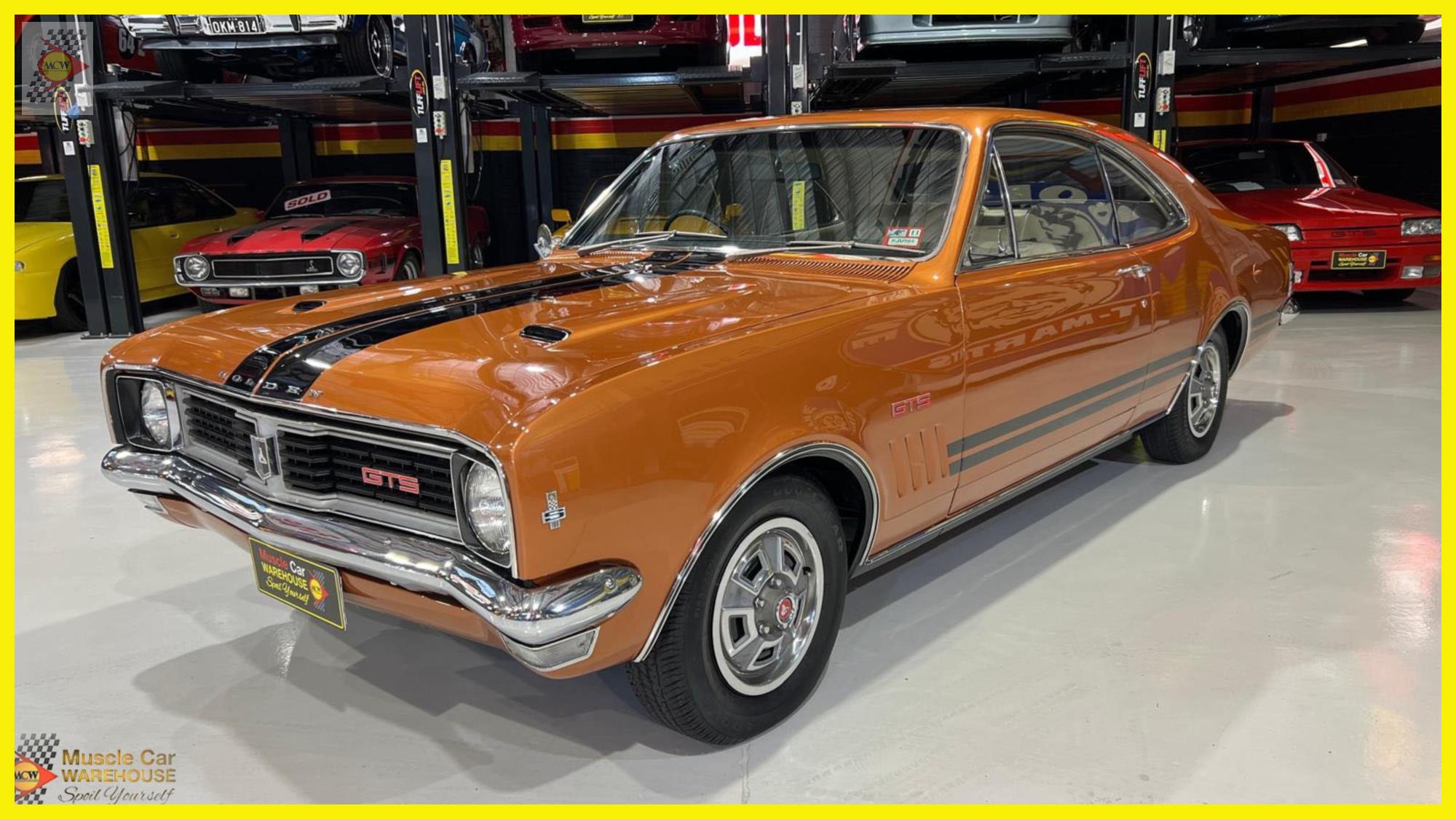 1969 HOLDEN MONARO HT GTS 4 SP MANUAL 2D COUPE