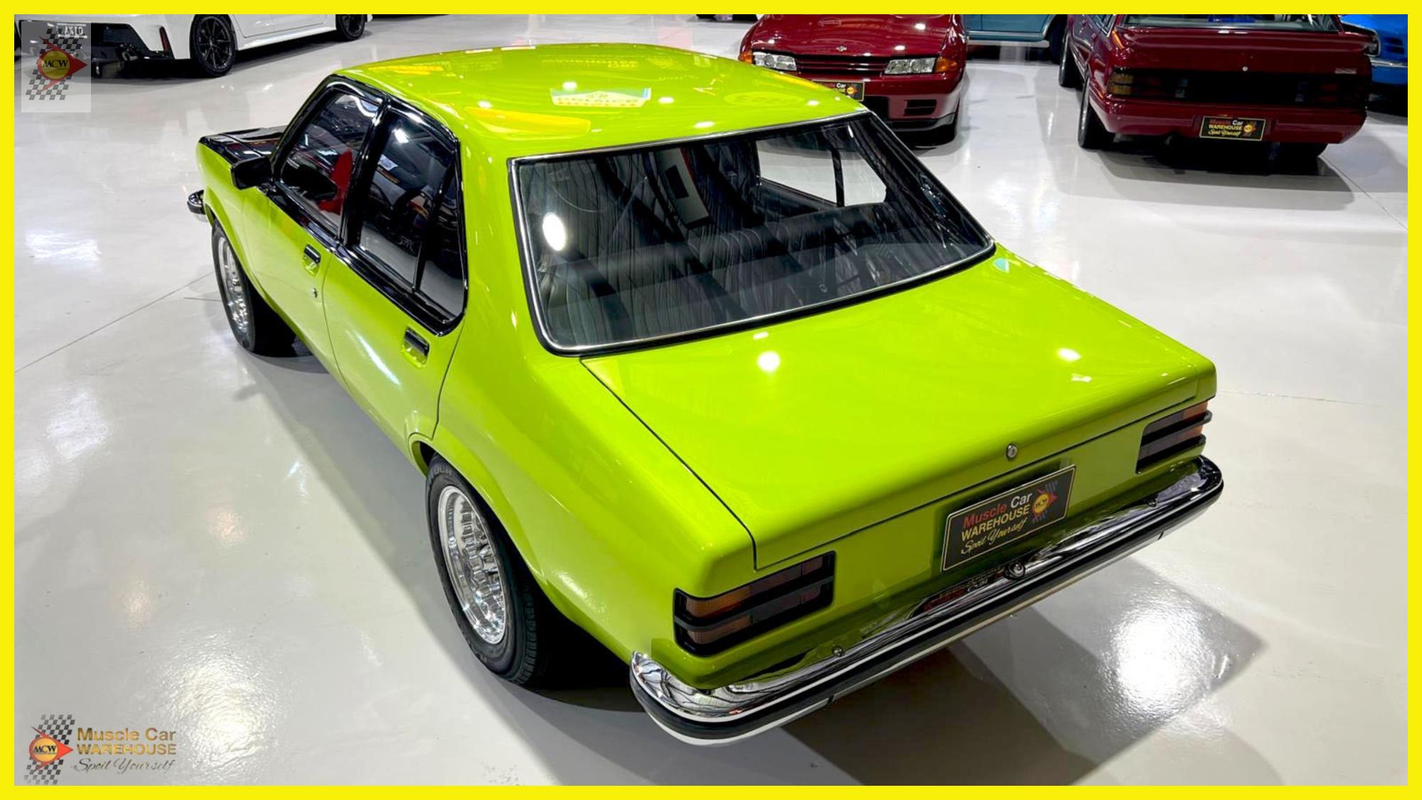 1974 HOLDEN TORANA LH SL 4 SP MANUAL 4D SEDAN