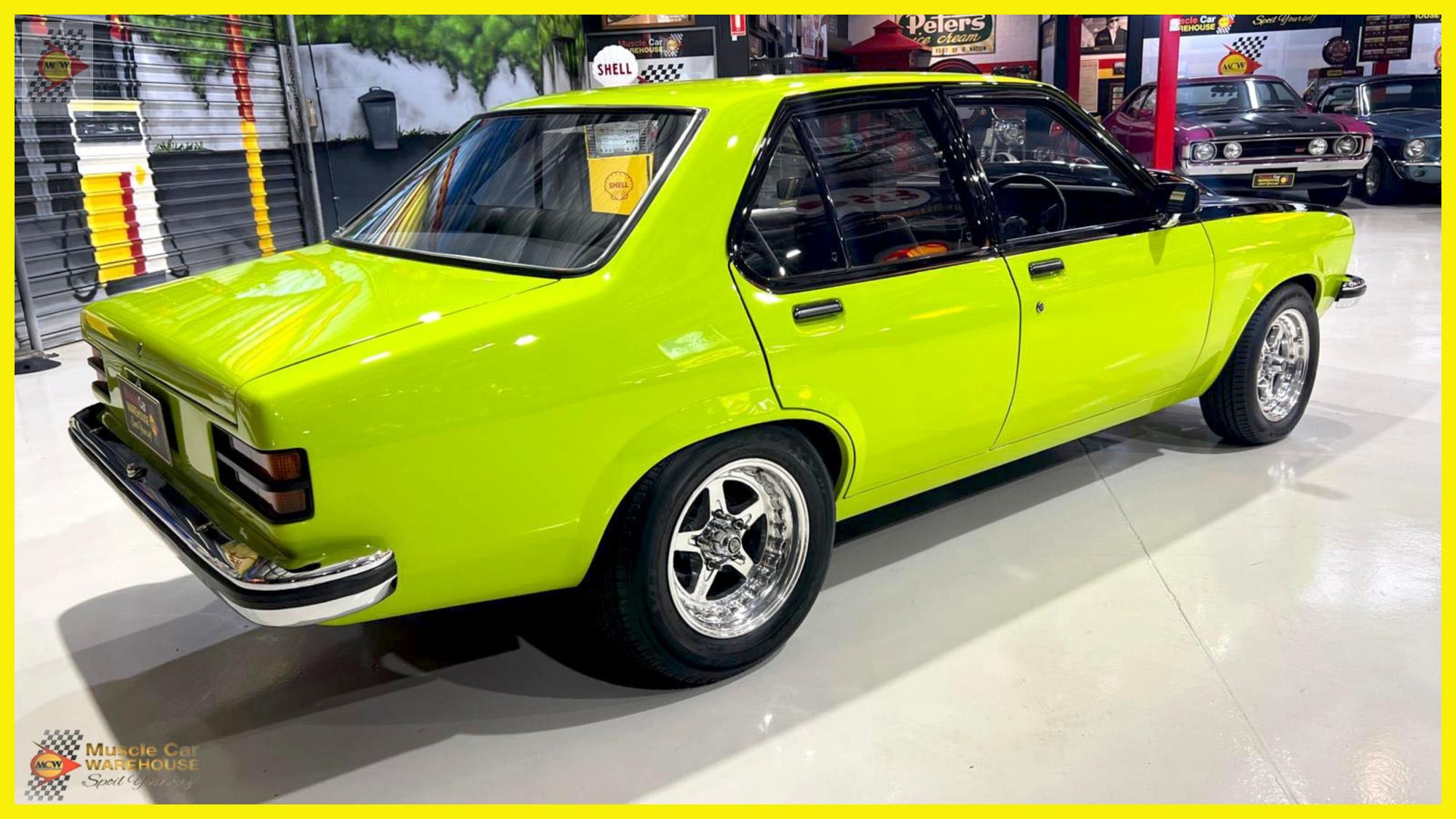 1974 HOLDEN TORANA LH SL 4 SP MANUAL 4D SEDAN