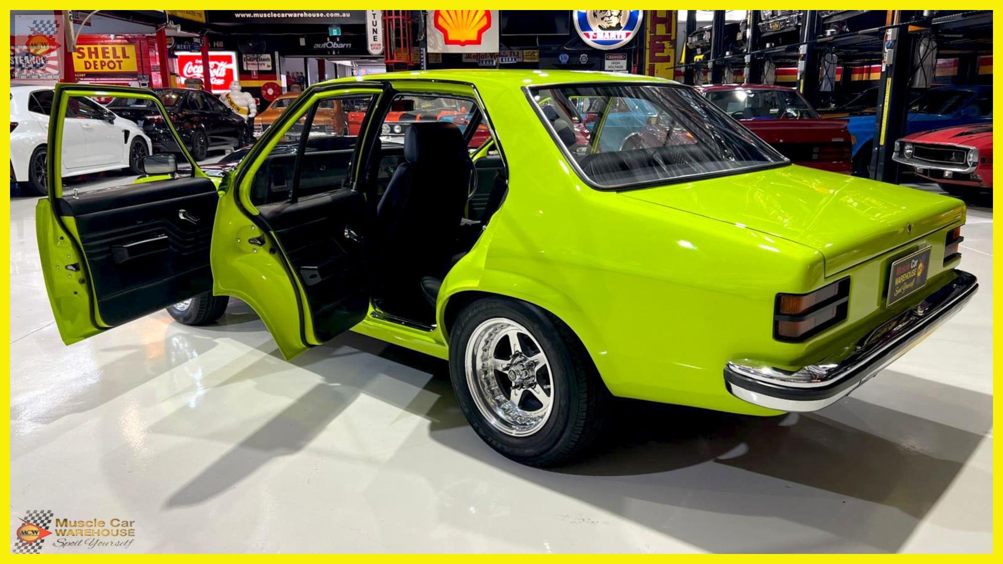 1974 HOLDEN TORANA LH SL 4 SP MANUAL 4D SEDAN