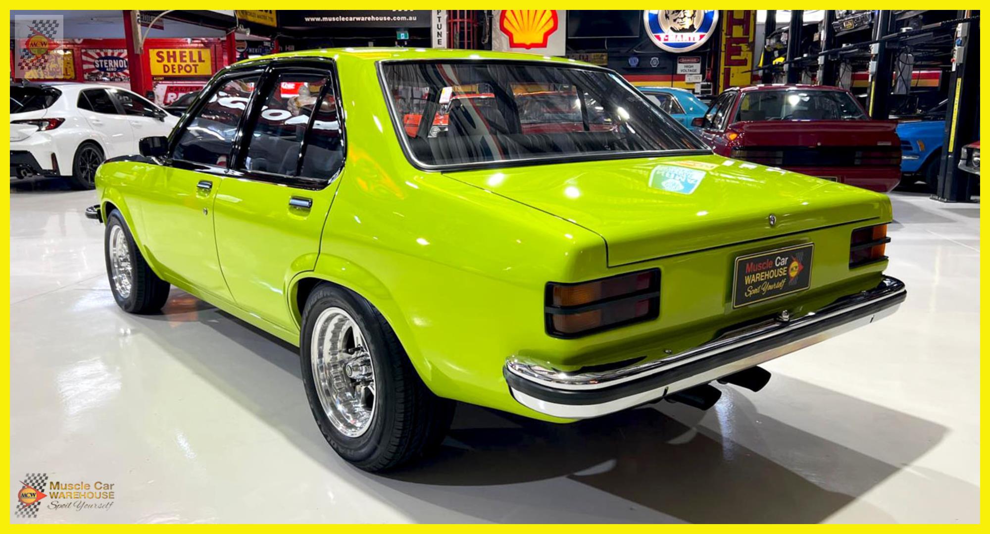 1974 HOLDEN TORANA LH SL 4 SP MANUAL 4D SEDAN