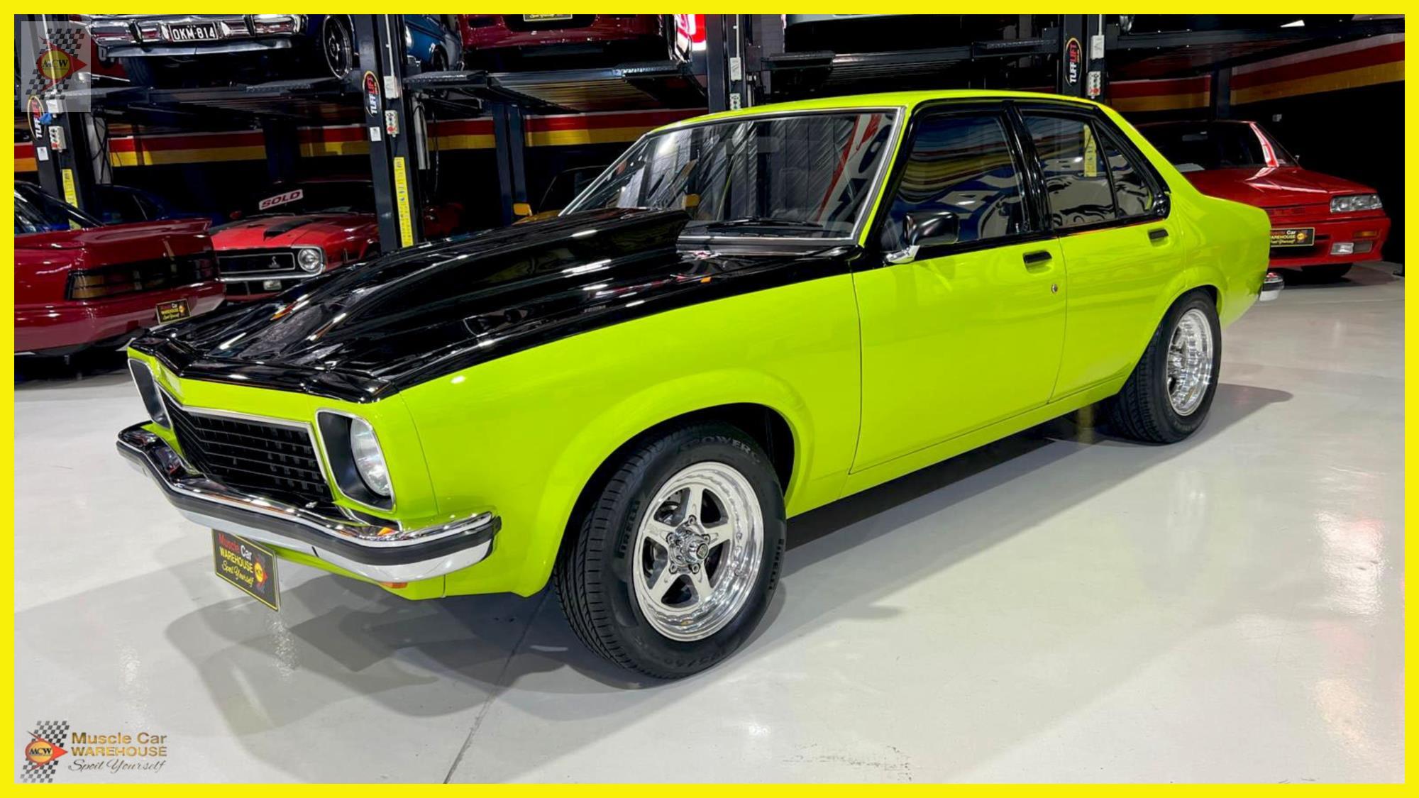 1974 HOLDEN TORANA LH SL 4 SP MANUAL 4D SEDAN