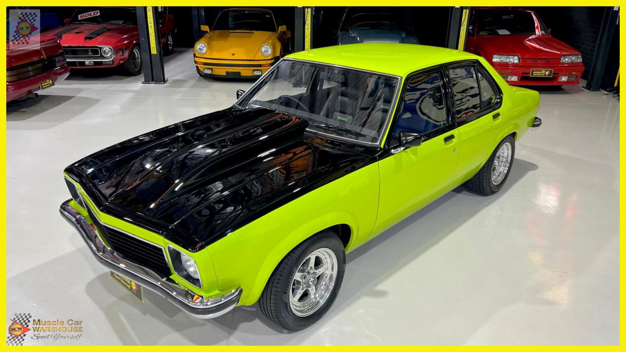1974 HOLDEN TORANA LH SL 4 SP MANUAL 4D SEDAN