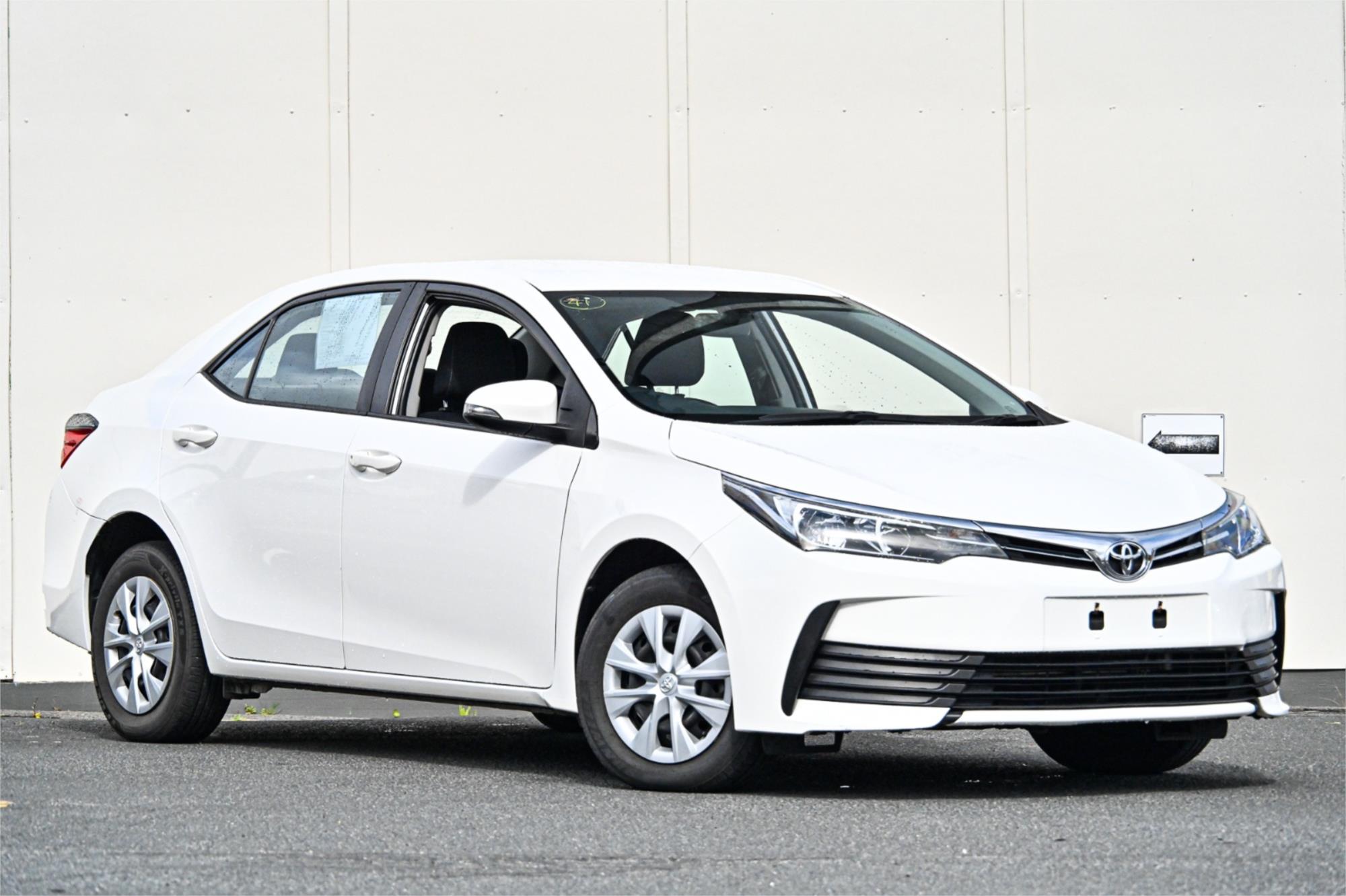 2018 TOYOTA COROLLA ZRE172R MY17 ASCENT CVT AUTO 7 SP SEQUENTIAL 4D SEDAN