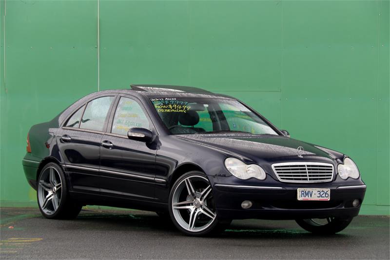 2002 MERCEDES-BENZ C-CLASS W203 C200 KOMPRESSOR SPORTS AUTOMATIC SEDAN