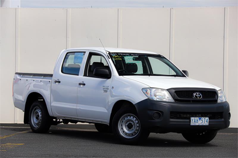2010 TOYOTA HILUX TGN16R WORKMATE AUTOMATIC UTILITY