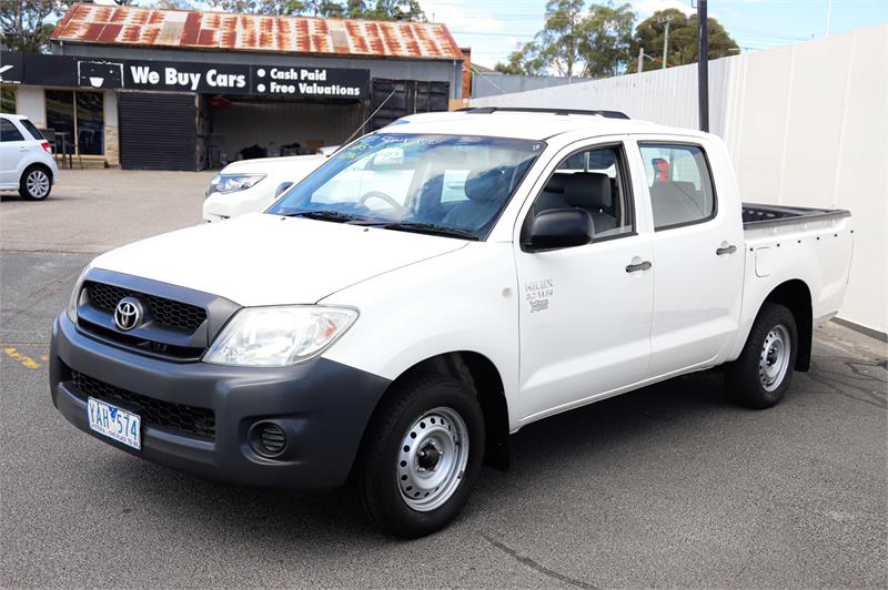 2010 TOYOTA HILUX TGN16R WORKMATE AUTOMATIC UTILITY
