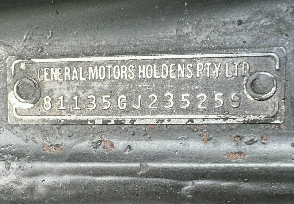 1970 HOLDEN KINGSWOOD HG PREMIER 3 SP MANUAL 4D WAGON