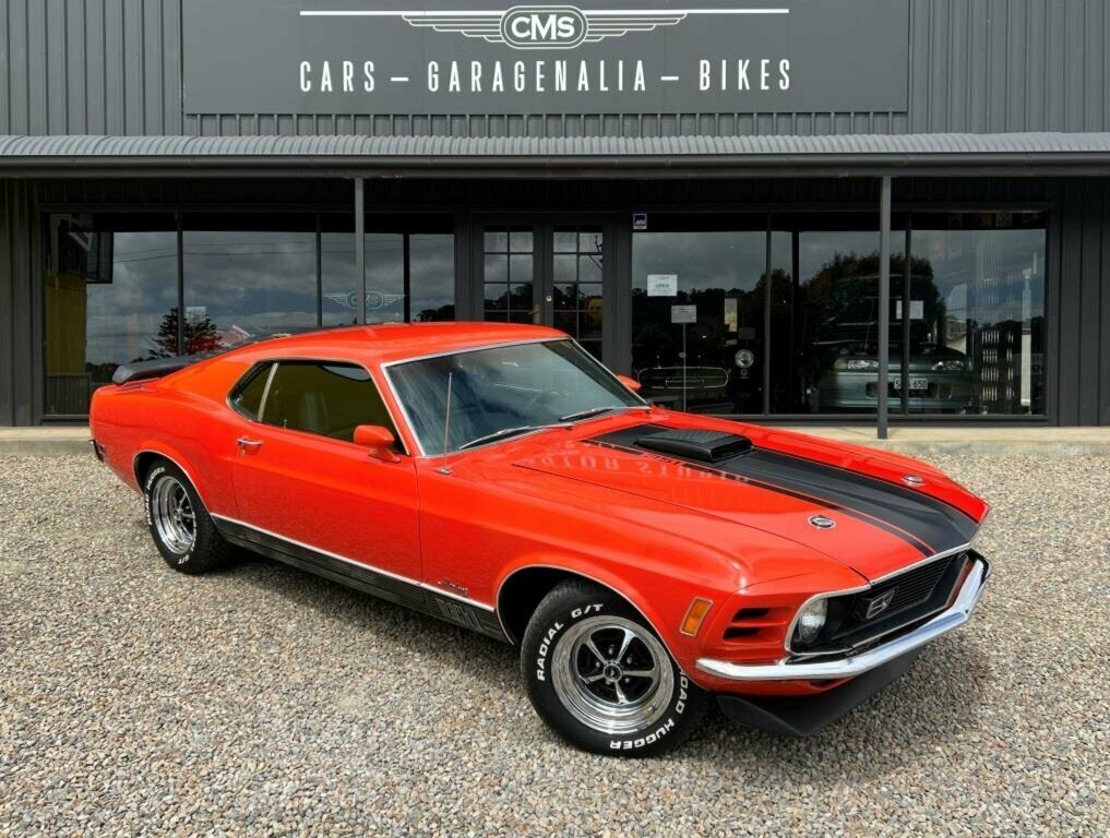 1970 FORD MUSTANG MACH 1 3 SP AUTOMATIC 2D FASTBACK