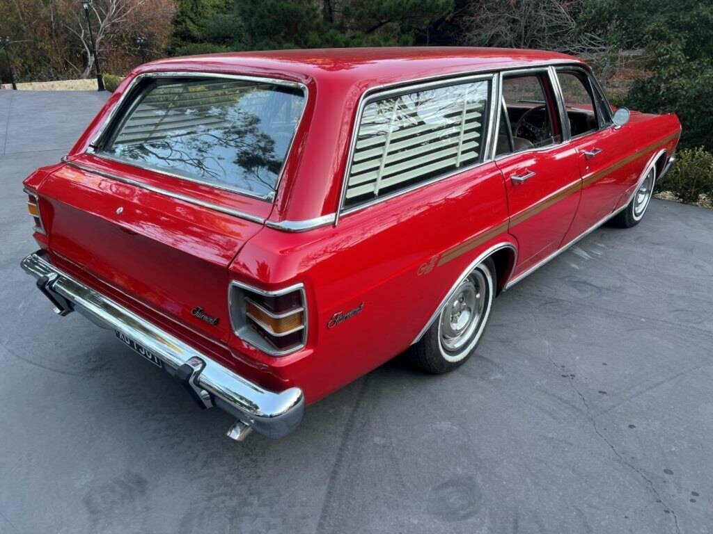 1970 FORD FAIRMONT XW 4 SP AUTOMATIC 4D WAGON