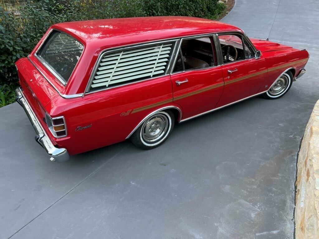 1970 FORD FAIRMONT XW 4 SP AUTOMATIC 4D WAGON