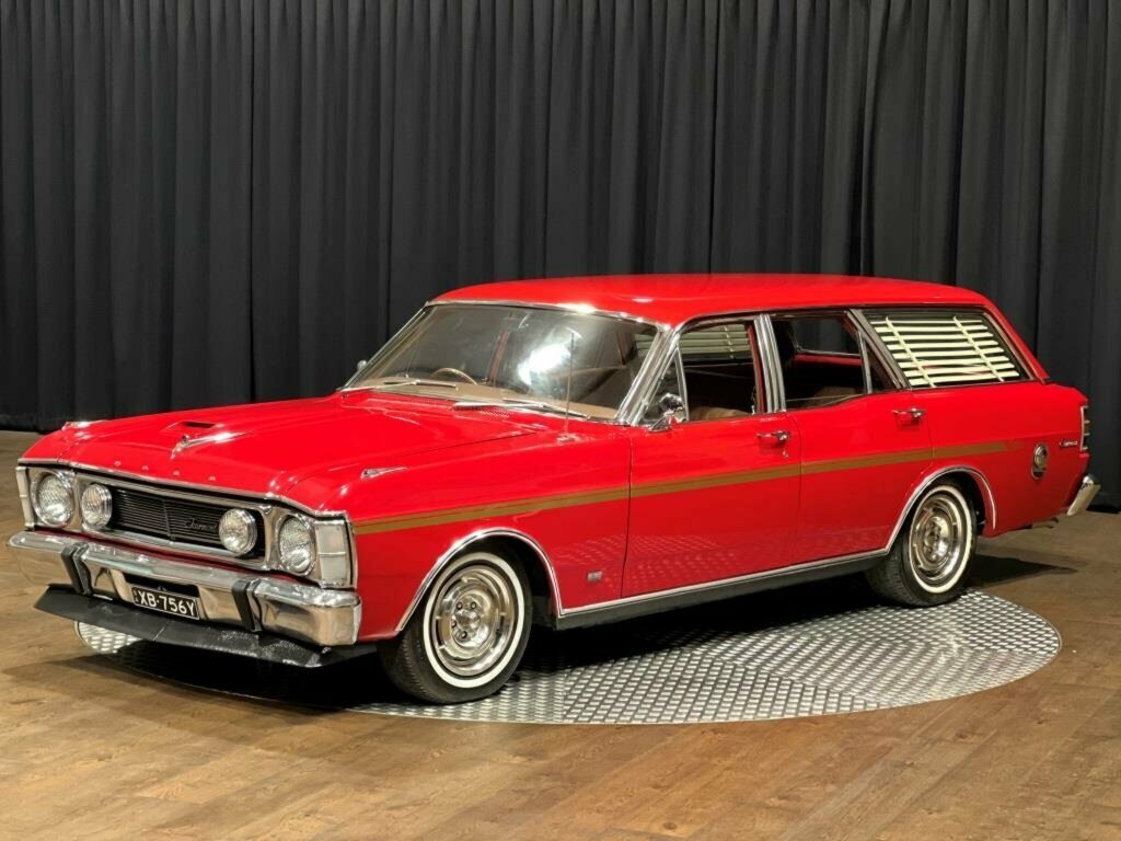 1970 FORD FAIRMONT XW 4 SP AUTOMATIC 4D WAGON