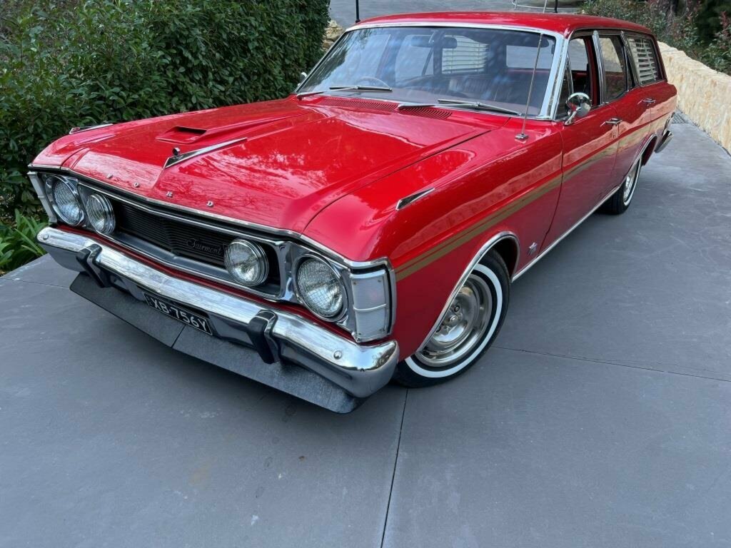 1970 FORD FAIRMONT XW 4 SP AUTOMATIC 4D WAGON