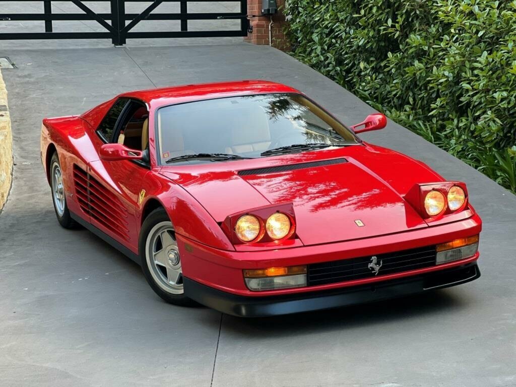 1987 FERRARI TESTAROSSA 5 SP MANUAL 2D COUPE