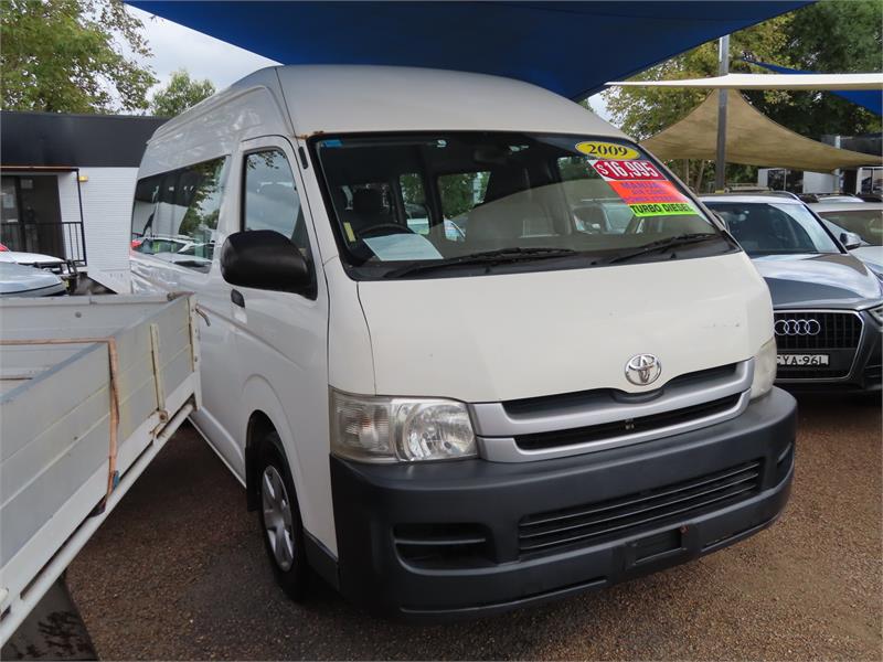 2009 TOYOTA HIACE TRH223R COMMUTER MANUAL BUS