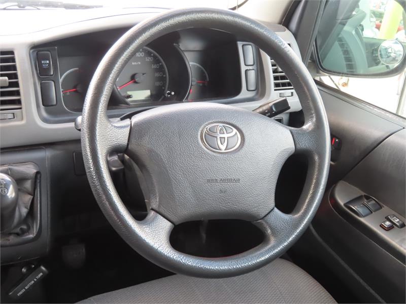 2009 TOYOTA HIACE TRH223R COMMUTER MANUAL BUS
