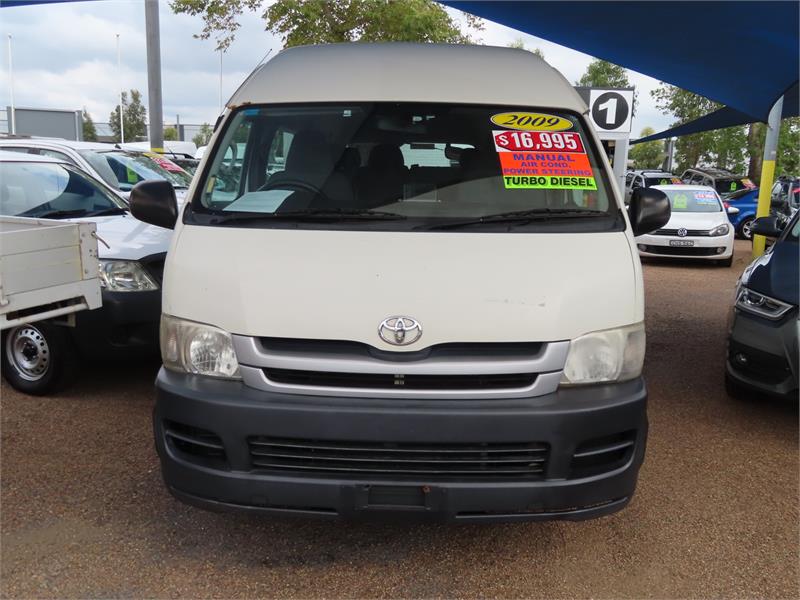2009 TOYOTA HIACE TRH223R COMMUTER MANUAL BUS