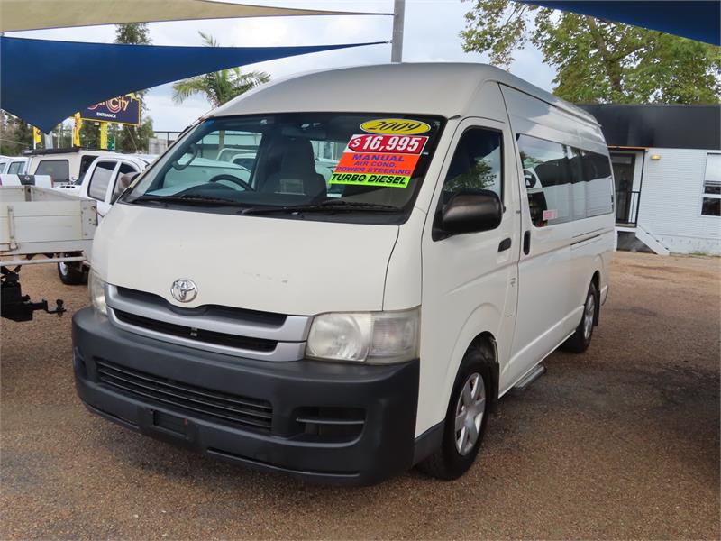 2009 TOYOTA HIACE TRH223R COMMUTER MANUAL BUS