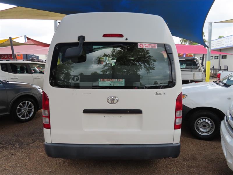 2009 TOYOTA HIACE TRH223R COMMUTER MANUAL BUS
