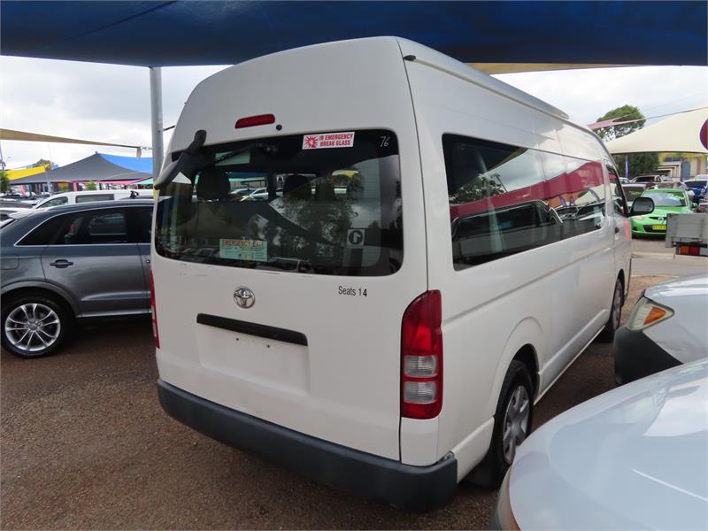 2009 TOYOTA HIACE TRH223R COMMUTER MANUAL BUS
