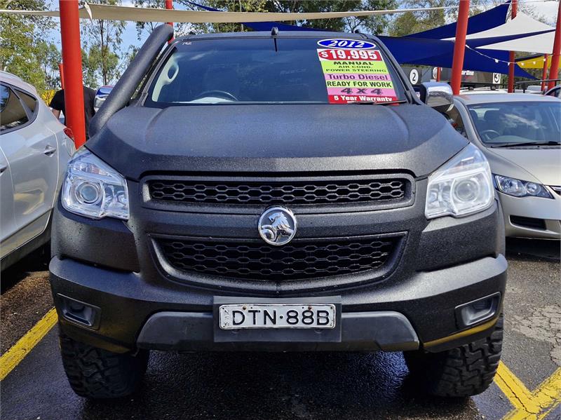 2012 HOLDEN COLORADO RG LTZ MANUAL UTILITY